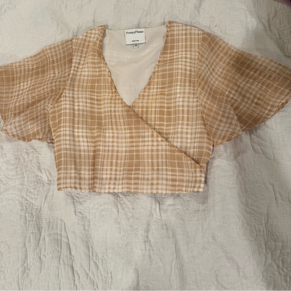 Privacy Please Women's Crop Top